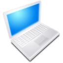 Mac Book White (On) icon